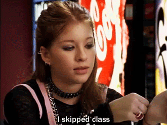 I Skipped Class GIF
