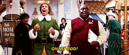 Home for the Holidays: A Timeline of a College Student's Christmas Vacation as Told by "Elf" Gifs