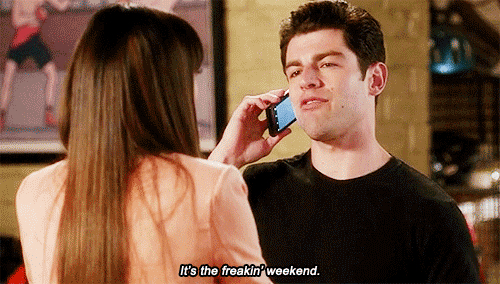 12 "New Girl" Gifs To Describe Your Weekend