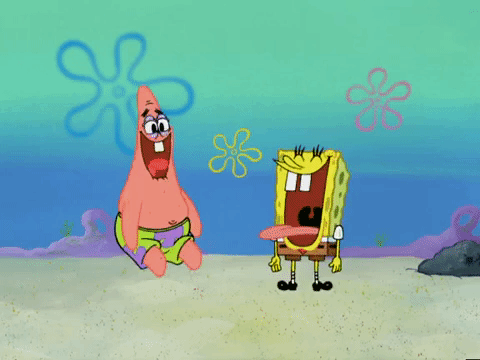 New trending GIF tagged spongebob squarepants friendship patrick…