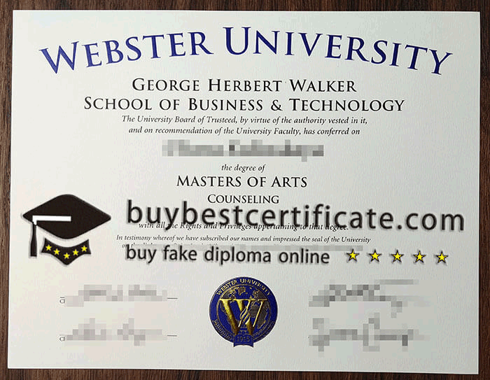 How to buy fake Webster University degree?