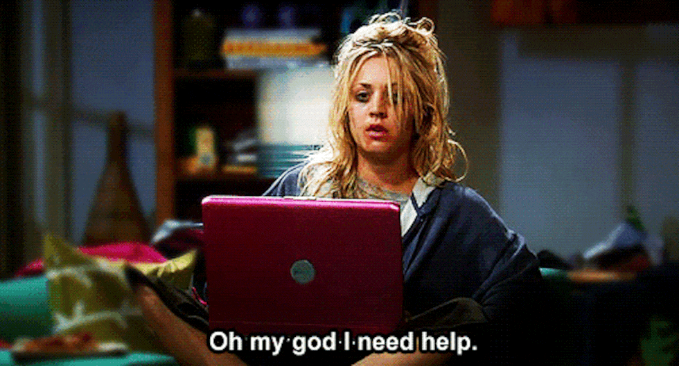 This Semester Is A Struggle And A HALF