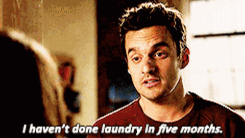 12 Gifs Laundry Procrastinators Can Relate To