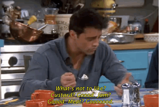 5 Reactions To College Food