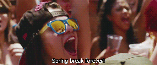 20 thoughts you will have on Spring Break