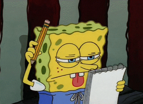 The 8 Stages Of Writing An Odyssey Article, As Told By Spongebob Squarepants