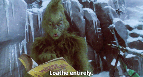 Finals Week As Told By The Grinch