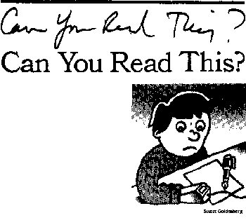 Why I Think That Learning To Write Cursive Is Pointless