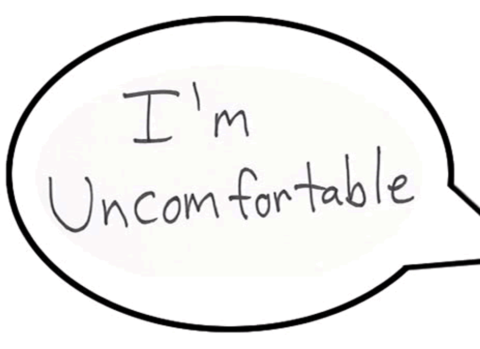 Being Comfortable With Being Uncomfortable