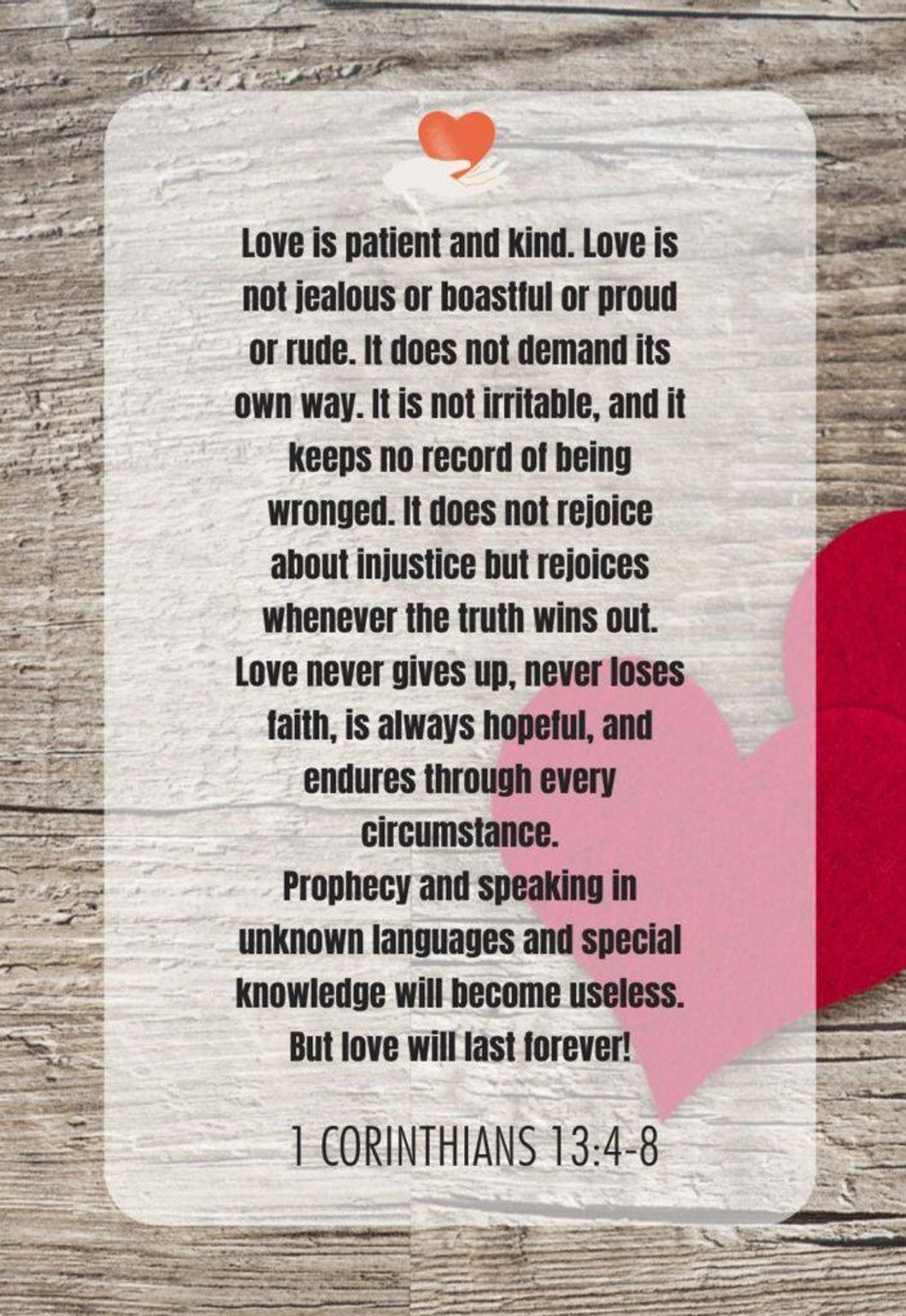 Love is Patient - Bible Meaning of 1 Corinthians 13