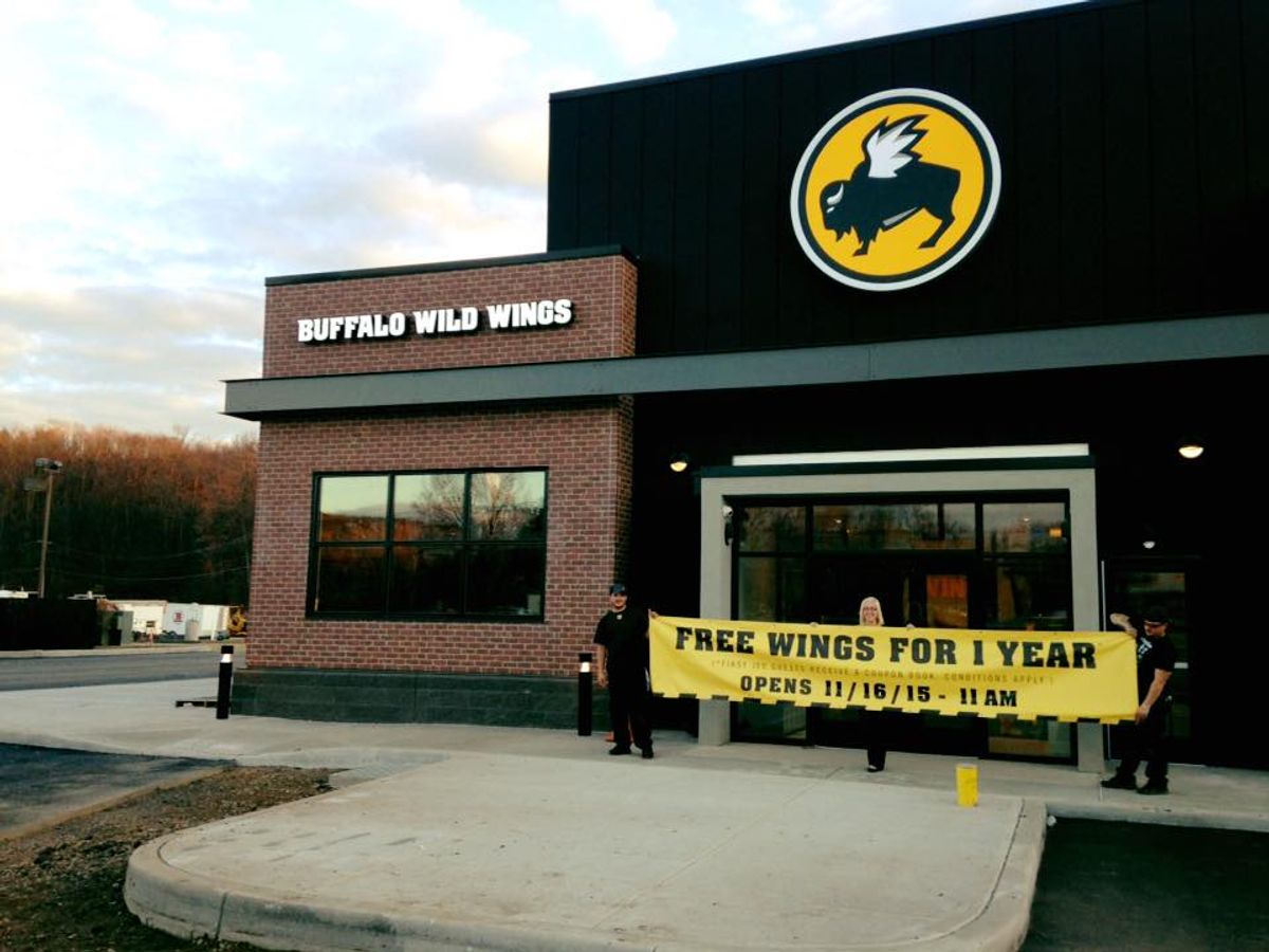 Grand Opening Of Buffalo Wild Wings In Oneonta, N.Y.