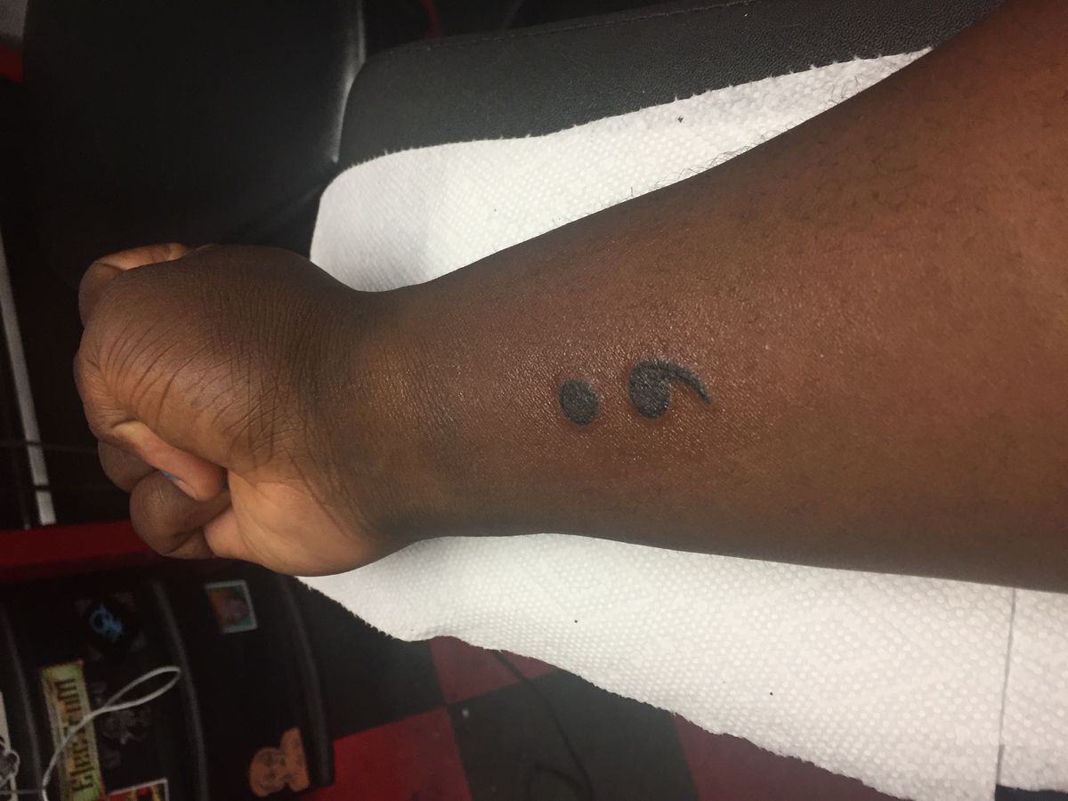 Project Semicolon: A Free Verse Poem