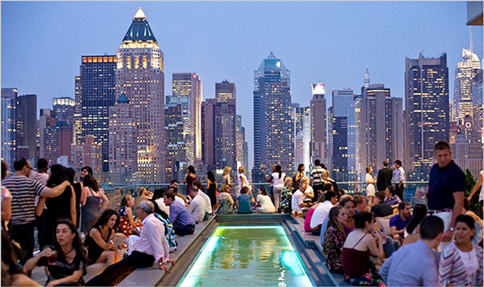 Cocktails Under the Stars in NYC