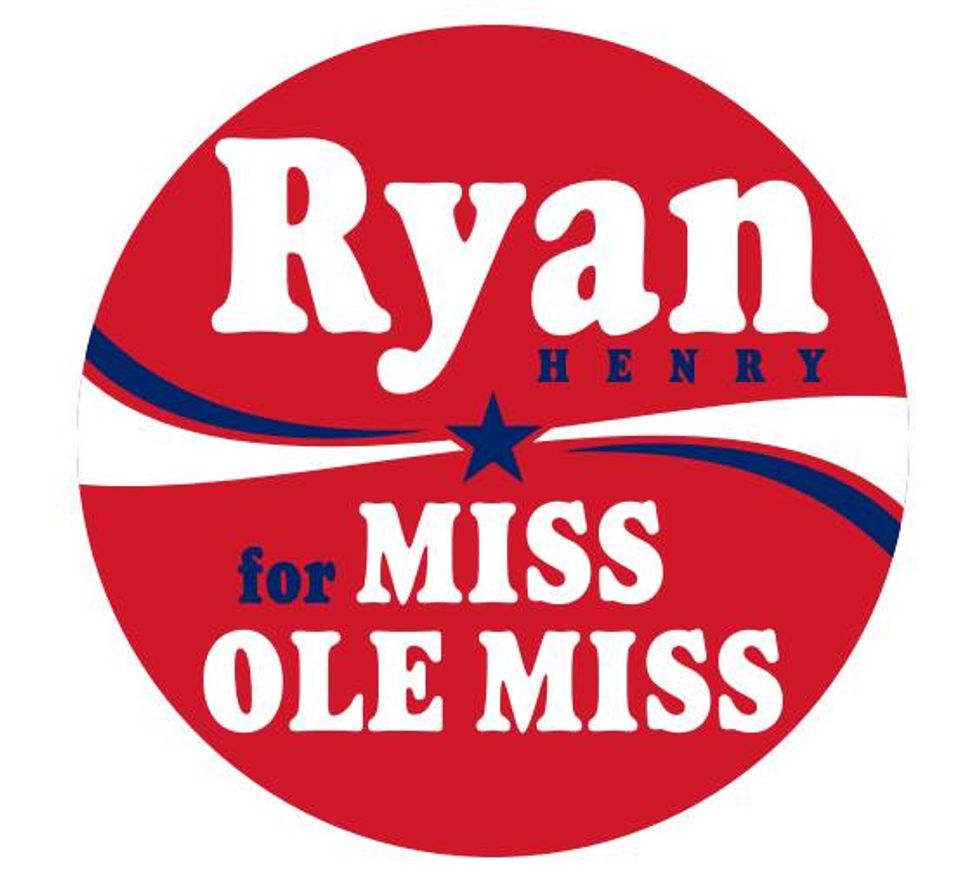 Ryan Henry for Miss Ole Miss #CommitToServe 