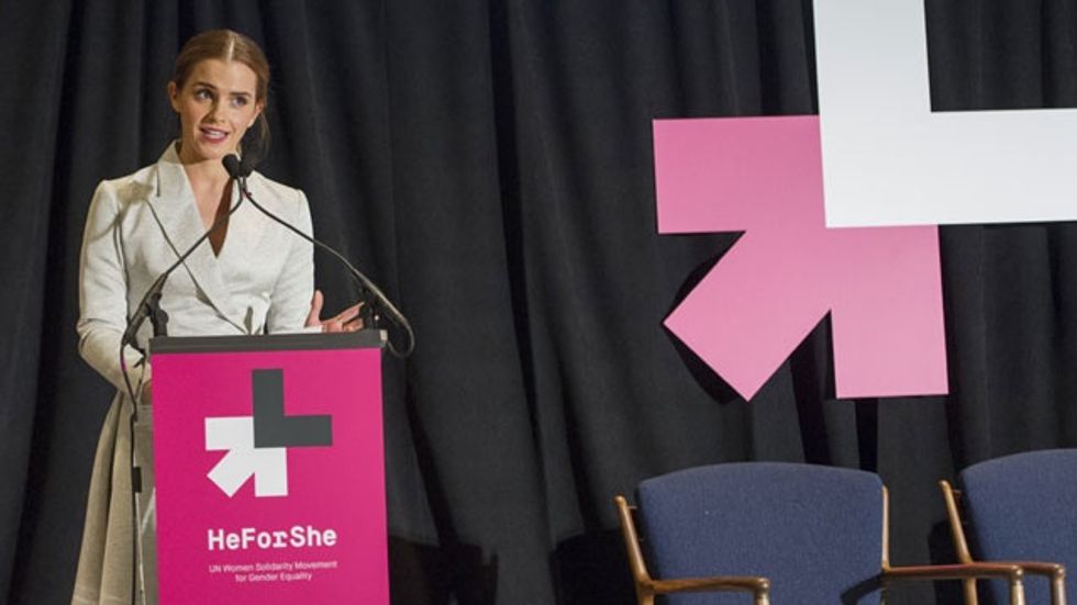 Emma Watson Advocates for HeForShe Campaign