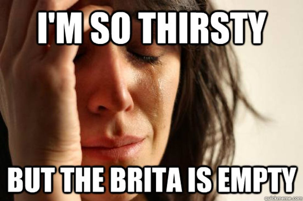 Brita Vs. Water Bottles