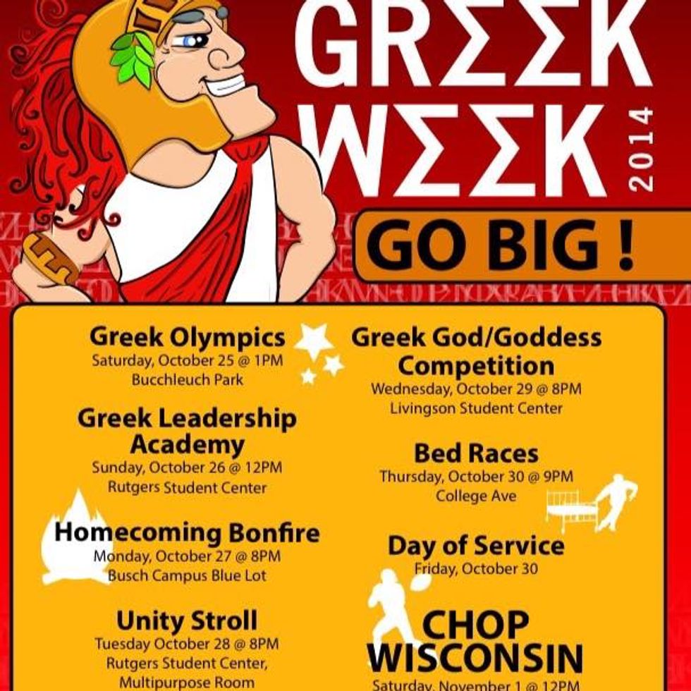 Rutgers Greek Week 2014