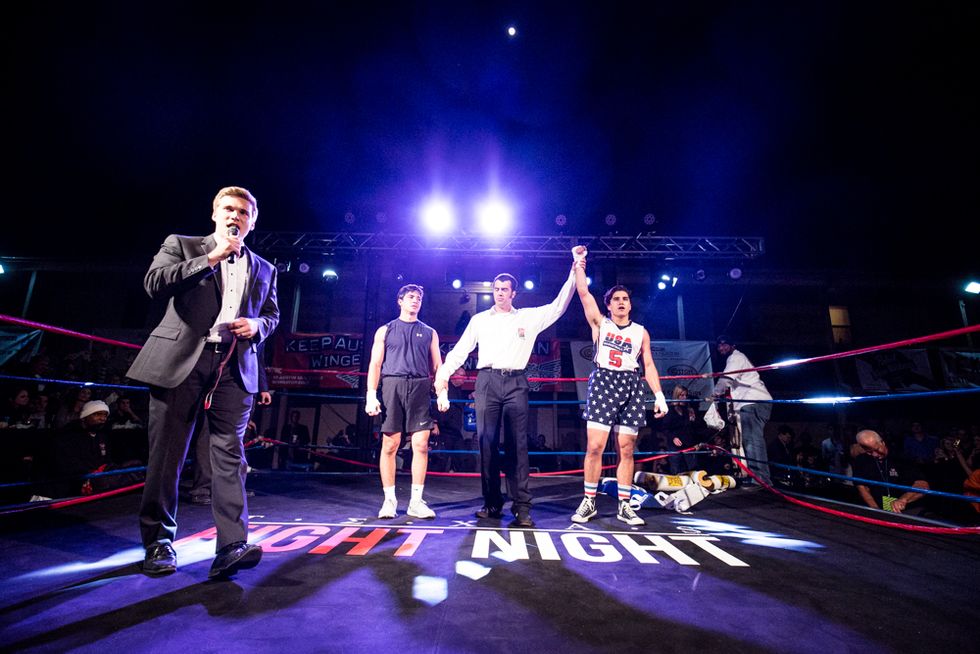 Texas Sigma Chi's Fight Night Raises over $100,000 for Charity