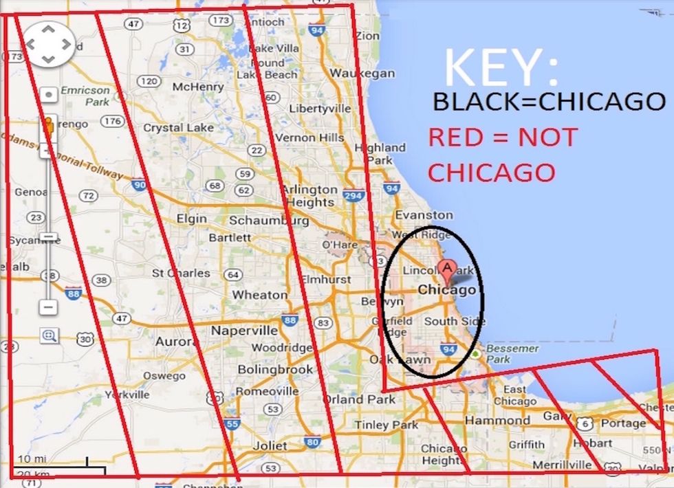 Stop Saying You're From Chicago If Your Zip Code Doesn't Begin With 606