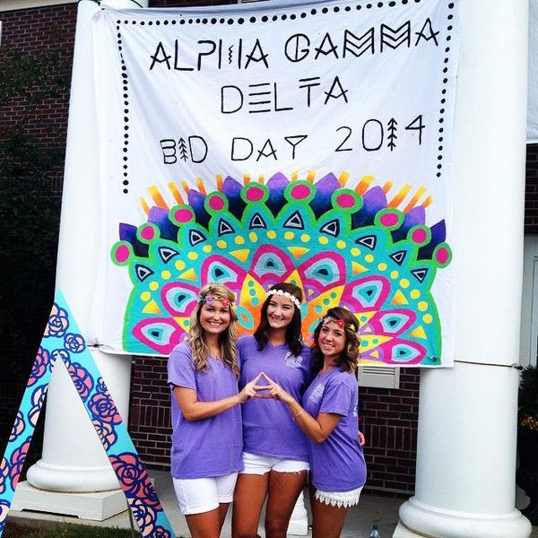 Sorority Girl 101: Banner Making