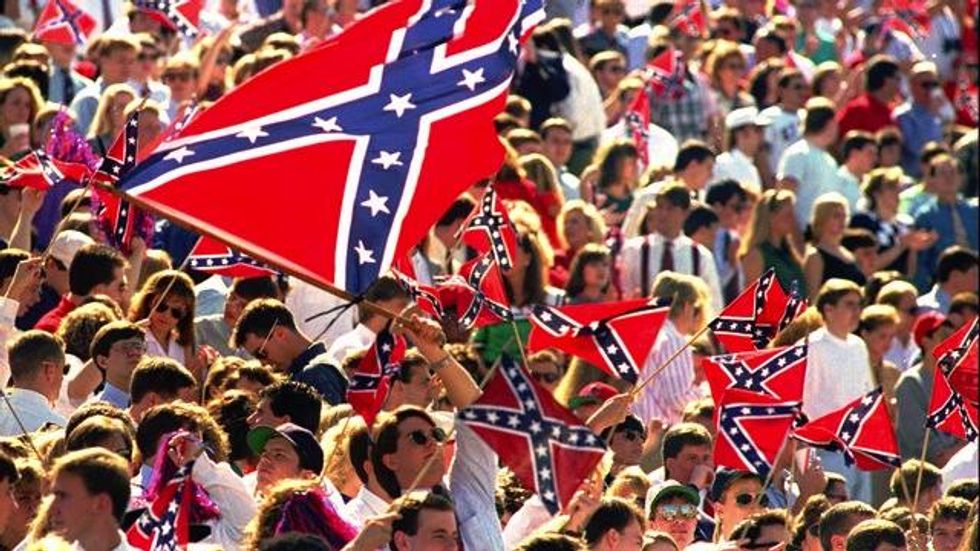 You Just Can't Fly A Confederate Flag And Ignore Its Association With Slavery