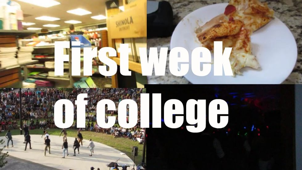 College first week of classes