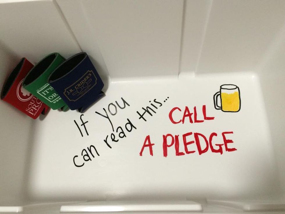 20 Fraternity Cooler Pictures to Inspire You This Formal Season