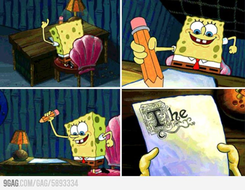 Stages Of Writing A Paper Hours Before It's Due