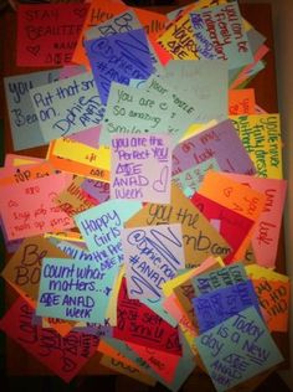 Love Your body And Yourself By 'Trashing' Your Insecurities