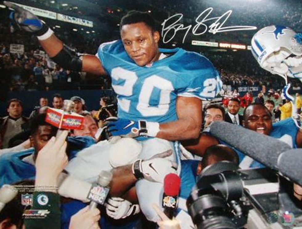 Barry Sanders: Best Running Back Of All-Time