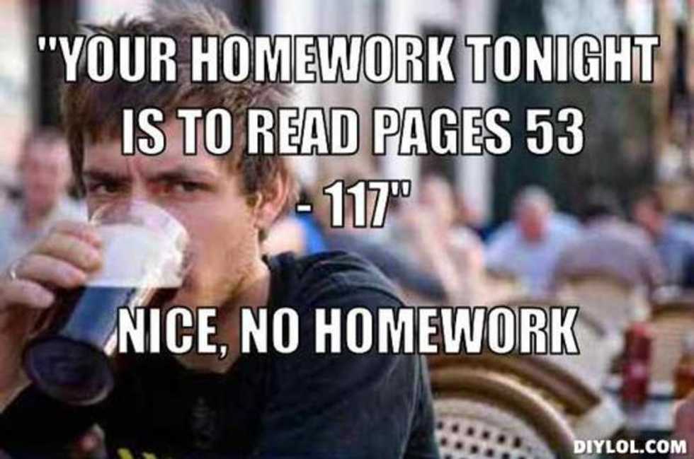 The Lifestyle Of The Modern (Lazy) College Student