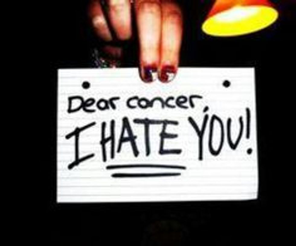 Dear Cancer, I Hate You