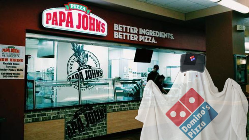 New Papa John’s in UMC Allegedly Sabotaged by Ghost of Dominos Guy