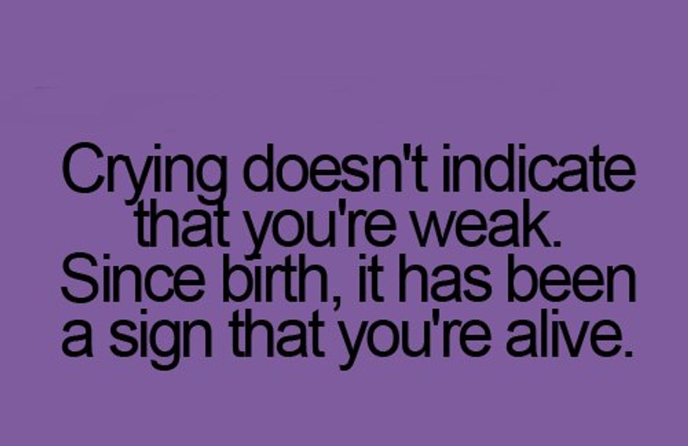 5 Reasons You Should Cry More