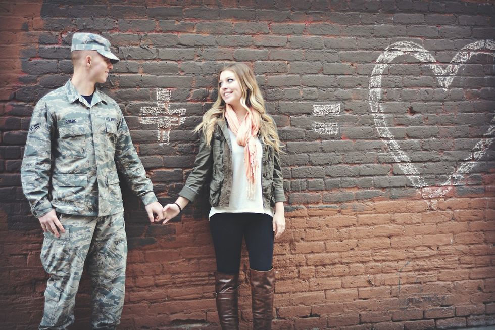 What It's Like Dating A Military Man