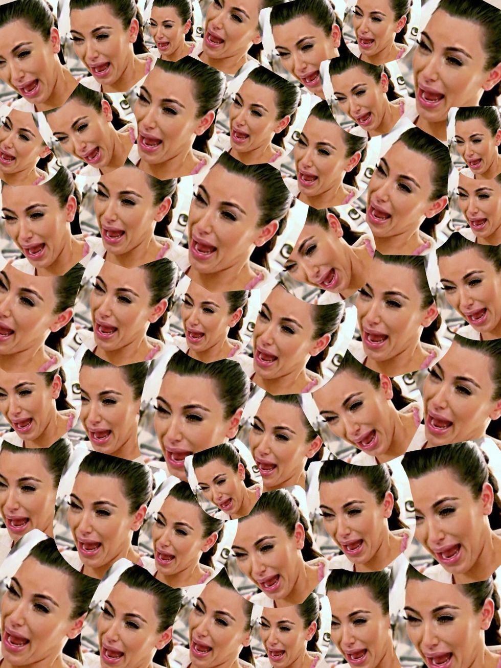 Finals Week As Told By Kim Kardashian's Crying Face