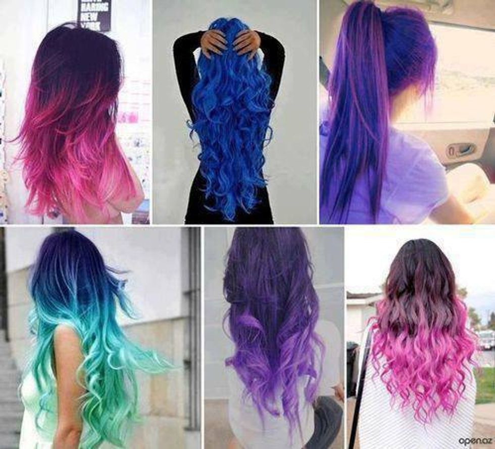 Dying Hair Bright And Doing It Right