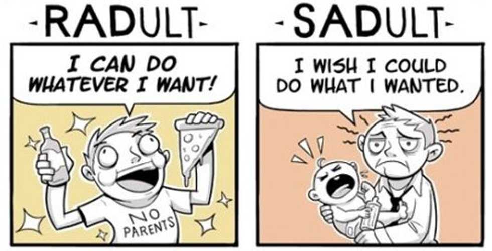 Not Ready To Grow Up