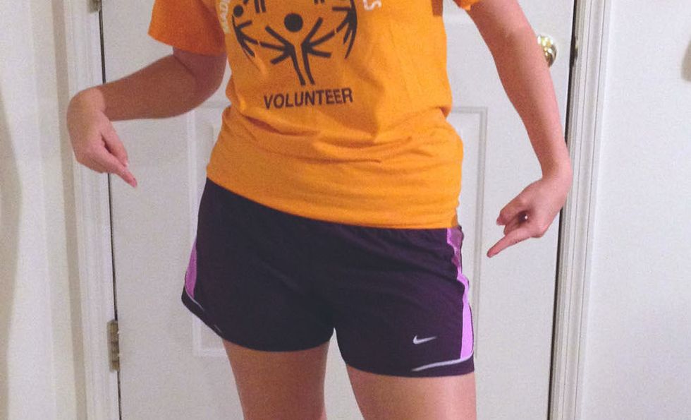 Sorry Girl, But I Won’t Put A Limit On Where I Wear My Nike Shorts And Leggings