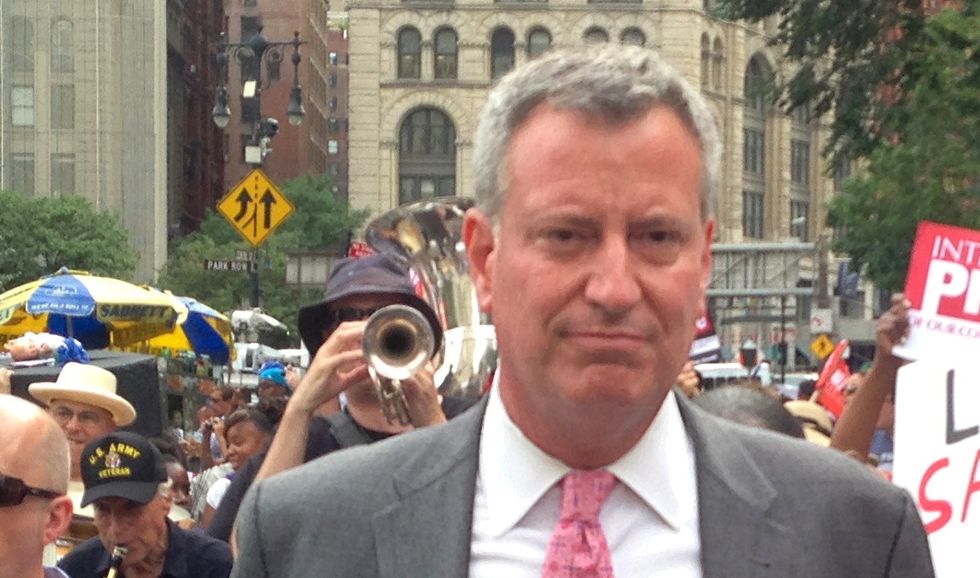 Bill De Blasio Has Continued NYC's Racist, Discriminatory Policing