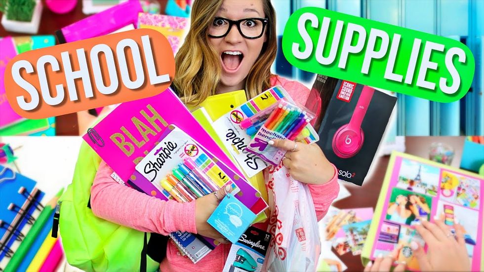 A Girl's Guide To Back To School Shopping