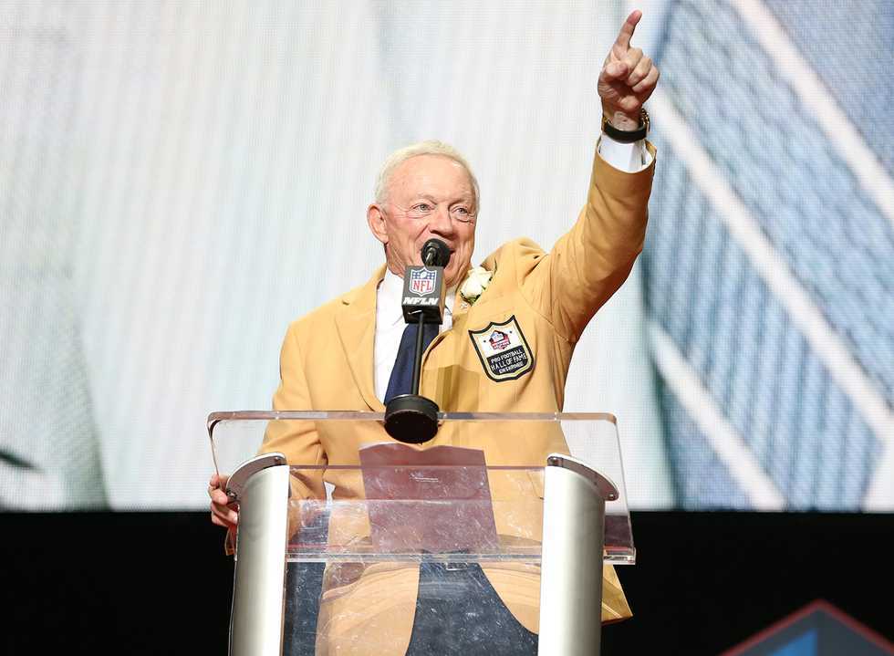 Four Life Lessons From Jerry Jones' Hall Of Fame Induction Speech