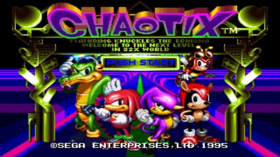 Video Game Review: Knuckles' Chaotix