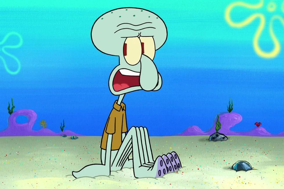 Working In Hospitality, As Told By Squidward Tentacles