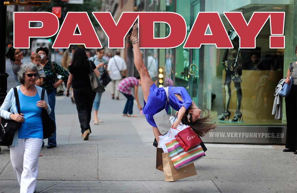 34 Thoughts When It's Pay Day