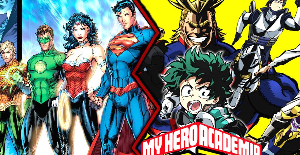 How "Boku No Hero Academia" Pays Tribute To American Superheros