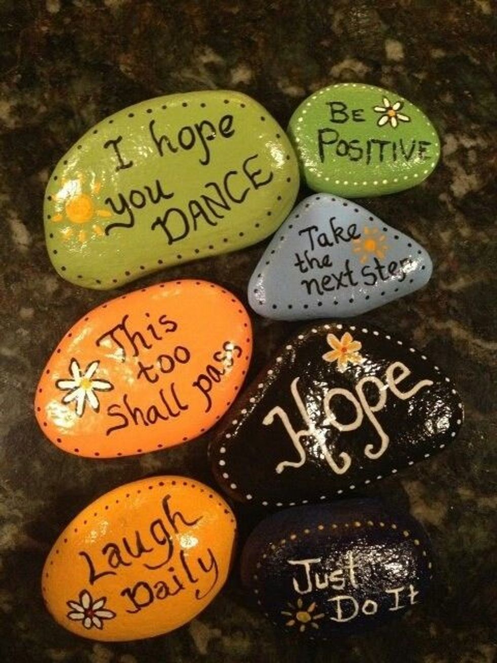 Make Your Mark With The Kindness Rocks Project | The Odyssey Online