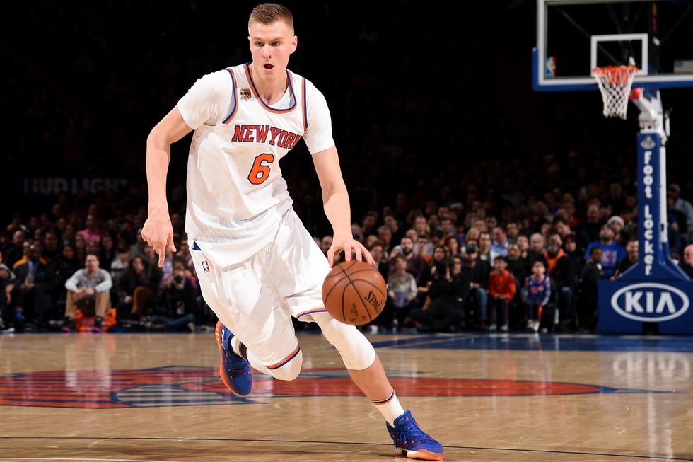 New York Knicks Open to Trading  Rising Forward Krystaps Porzingis
