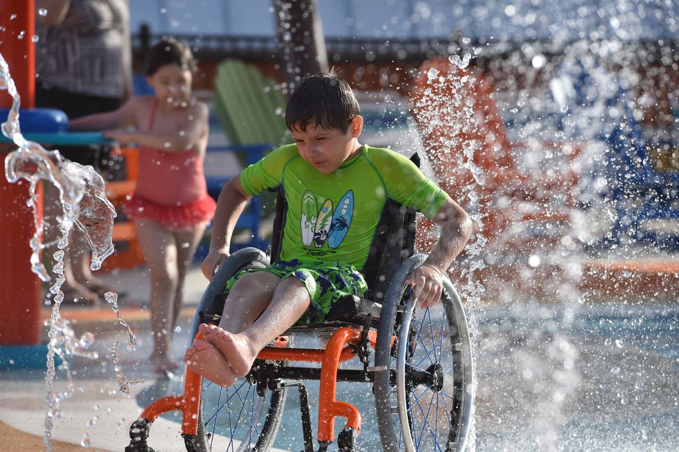 Morgan's Inspiration Island Creates A Splash For Disabled Community