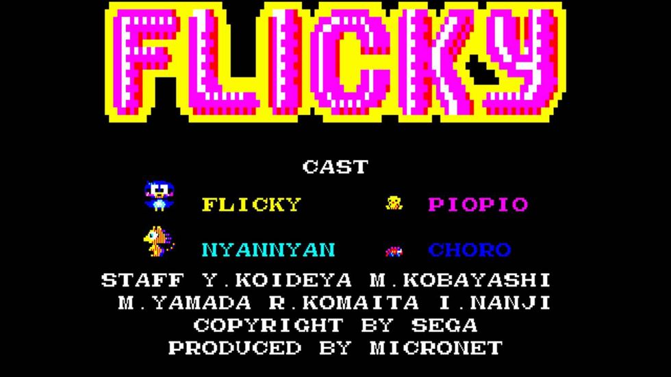 Video Game Review: Flicky